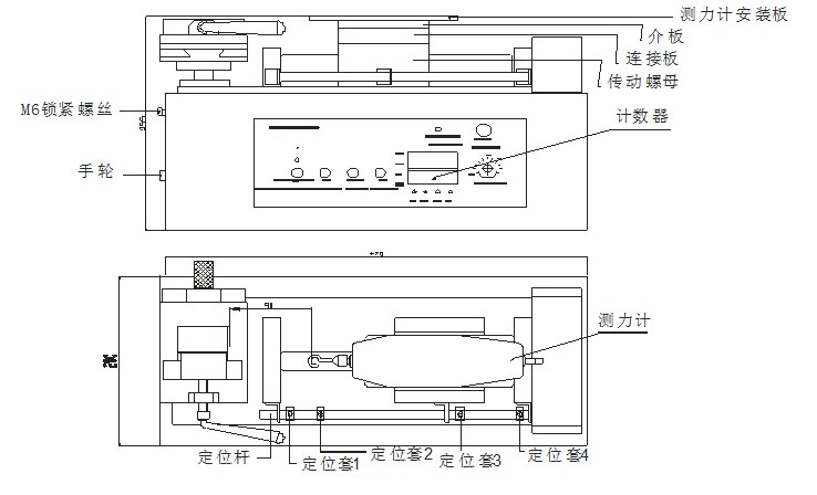 EH電動臥式測試臺規(guī)格